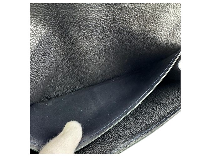 Louis Vuitton Monogram Empreinte Long Wallet Black - view 10
