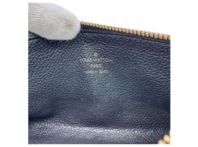 Louis Vuitton Monogram Empreinte Long Wallet Black - view 13