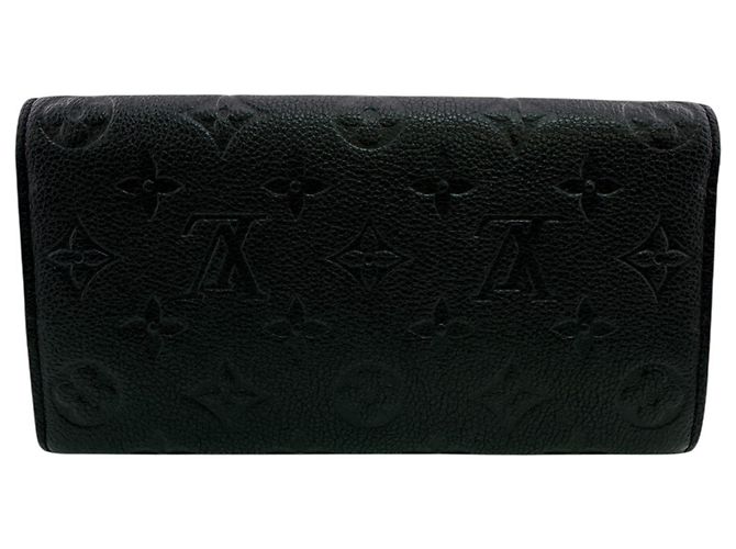 Louis Vuitton Monogram Empreinte Long Wallet Schwarz - Ansicht 2