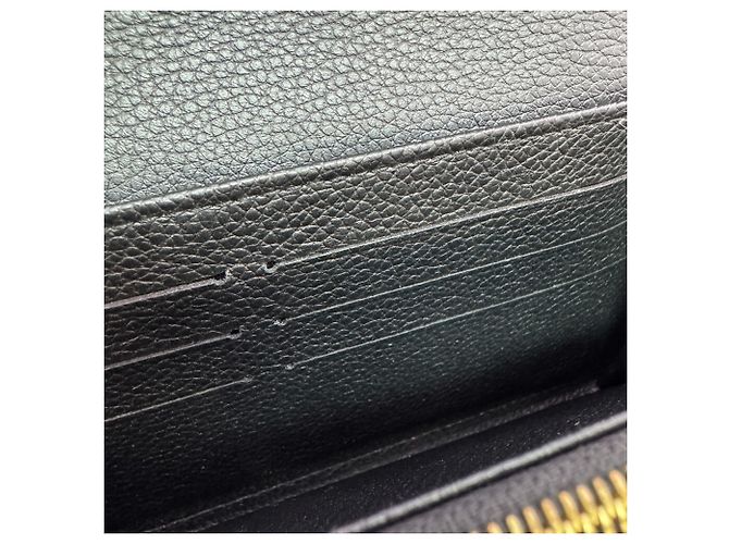 Louis Vuitton Monogram Empreinte Long Wallet Schwarz - Ansicht 6