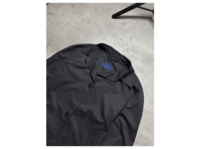 Moncler Damen Polyester Trenchcoat - Schwarz - Ansicht 3