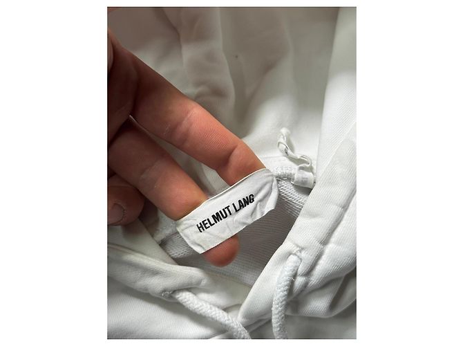 Helmut Lang "Taxi" Hoodie - Weiß - Ansicht 5