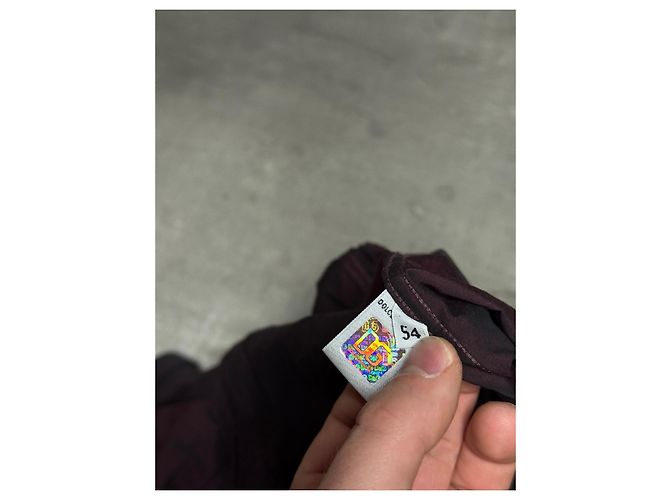Camicia di seta Dolce & Gabbana da uomo - Bordeaux Bordò - vista 6