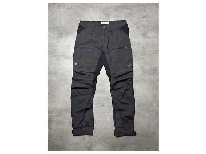 Autre Marque Fjällräven Abisko Lite Trekking Zip-off Hose Anthrazitgrau - Ansicht 2