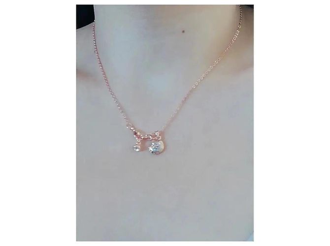 Ted Baker Collana placcata oro rosa con cristallo D'oro - vista 6