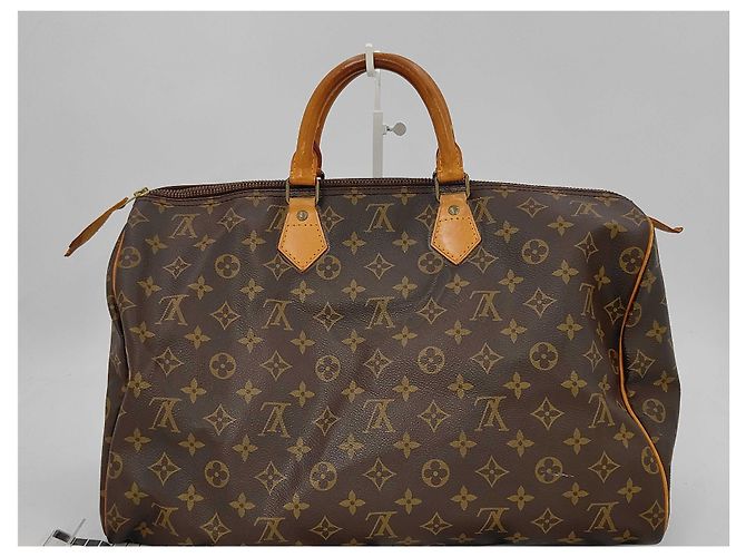 Borsa Louis Vuitton Speedy Monogram Canvas 40 Marrone - vista 2