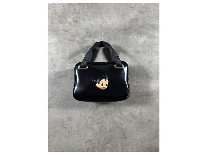 Autre Marque Mini Bolso Astro Boy Negro PVC - vista 2