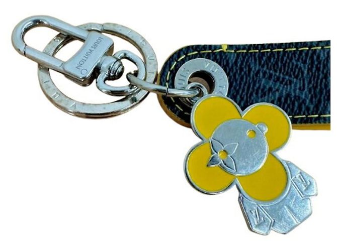 Louis Vuitton Monogram Eclipse Dragonne Vivienne M01469 Keyring for Men Black - view 2