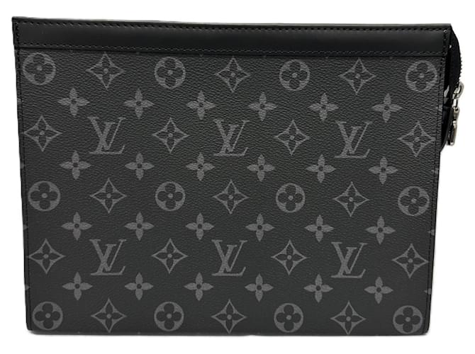 Pochette Voyage MM Monogram Eclipse Louis Vuitton in Nero - vista 2