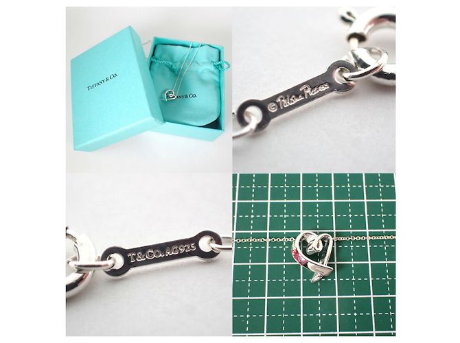 Collana con pendente Tiffany & Co. Loving Heart in argento sterling - vista 11