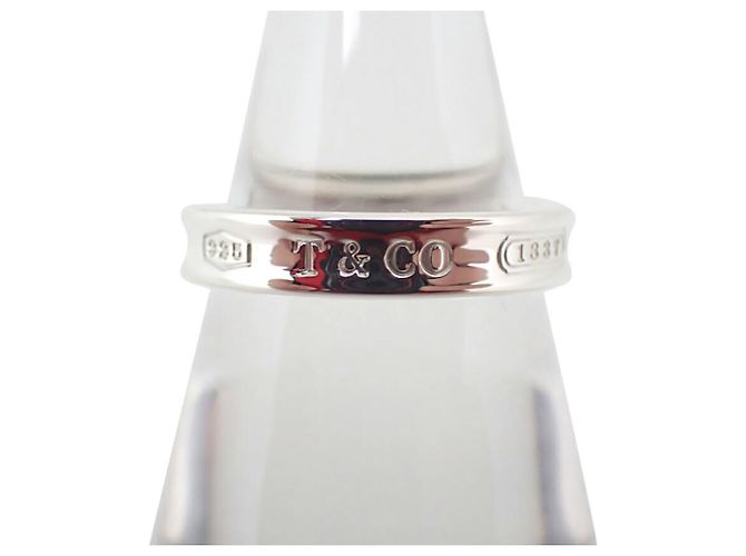 Tiffany & Co. 1837 schmaler Ring aus Sterlingsilber - Ansicht 2