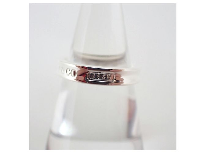 Tiffany & Co. 1837 schmaler Ring aus Sterlingsilber - Ansicht 4