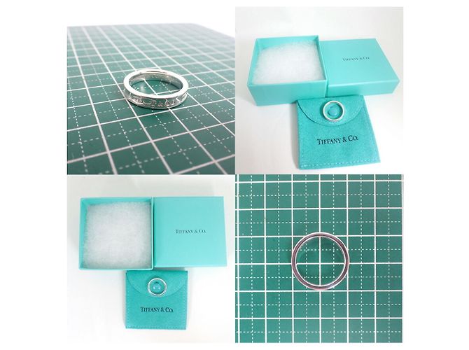 Tiffany & Co. 1837 schmaler Ring aus Sterlingsilber - Ansicht 9