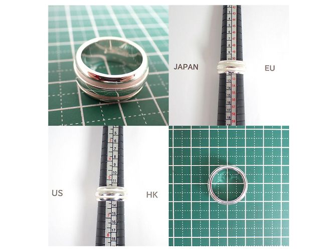 Anello Tiffany & Co. in argento sterling a doppia linea - vista 10