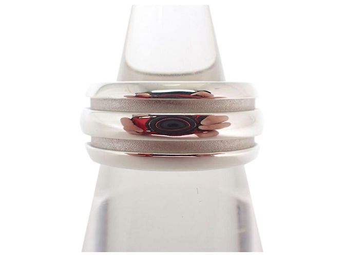 Anello Tiffany & Co. in argento sterling a doppia linea - vista 2