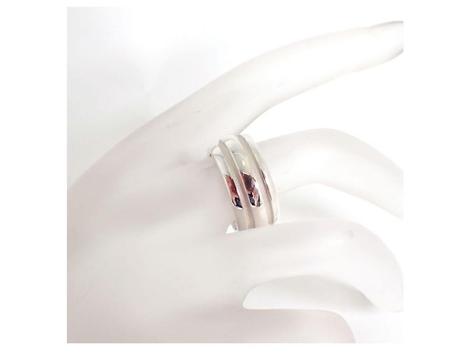 Anello Tiffany & Co. in argento sterling a doppia linea - vista 6