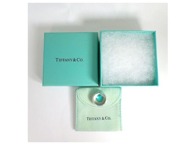 Anello Tiffany & Co. in argento sterling a doppia linea - vista 8