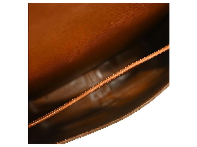 Borsa Louis Vuitton Cartouchiere Monogram Canvas GM Marrone - vista 3