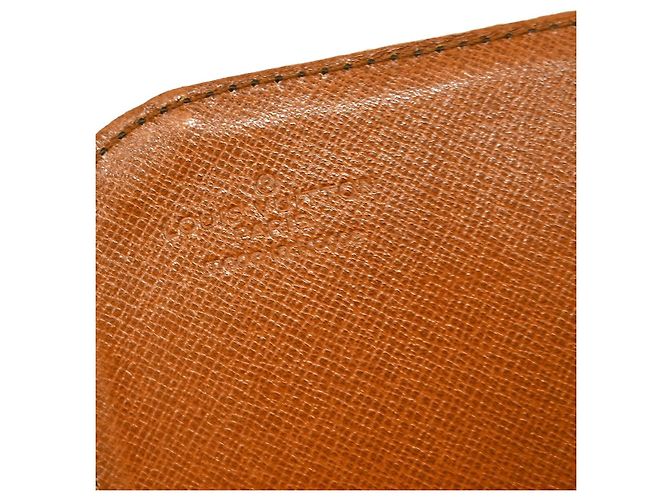 Borsa Louis Vuitton Cartouchiere Monogram Canvas GM Marrone - vista 4