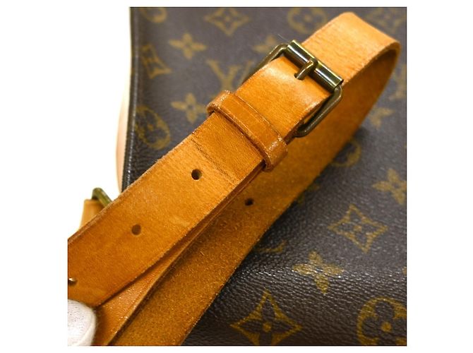 Borsa Louis Vuitton Cartouchiere Monogram Canvas GM Marrone - vista 6