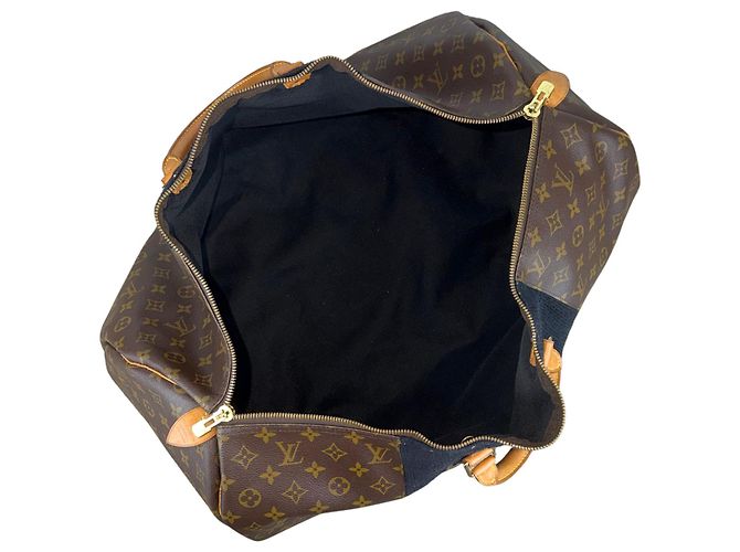 Louis Vuitton Keepall 60 Personnalisé Van Gogh Marrone Multicolore - vista 6