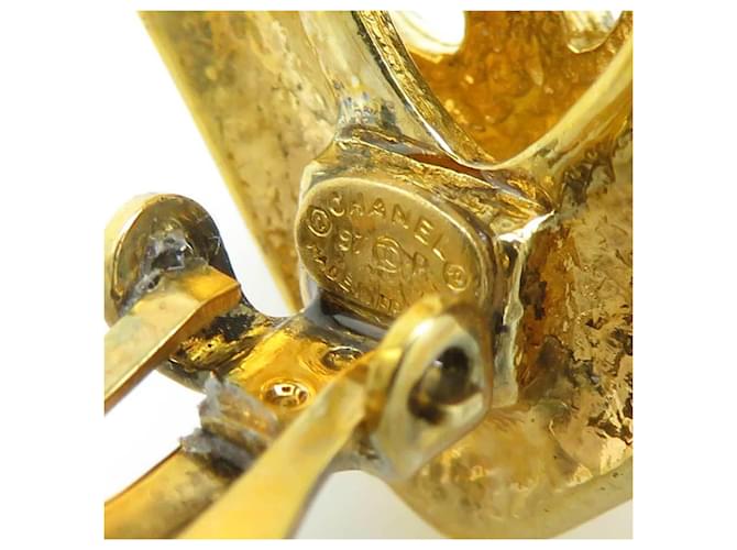 Orecchini a clip dorati Chanel D'oro - vista 11