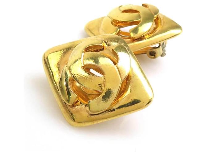 Orecchini a clip dorati Chanel D'oro - vista 2