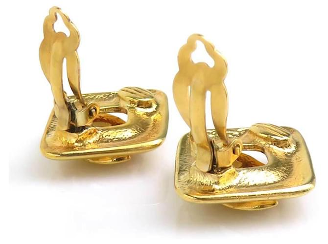 Orecchini a clip dorati Chanel D'oro - vista 4