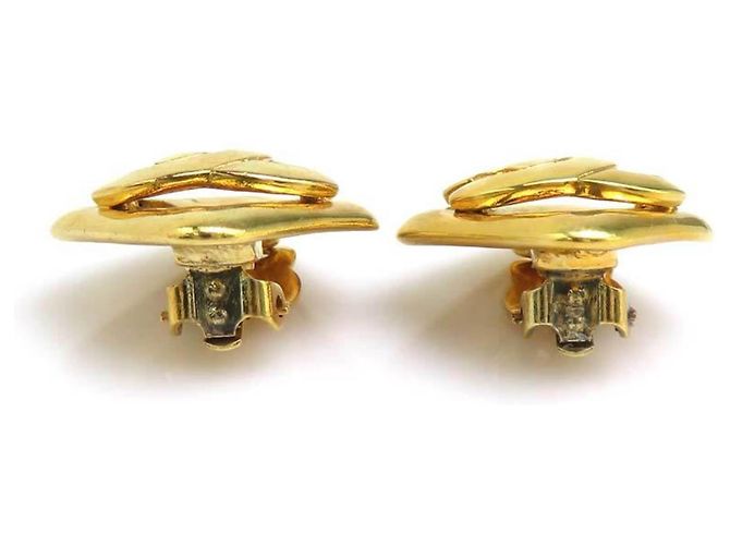 Orecchini a clip dorati Chanel D'oro - vista 7