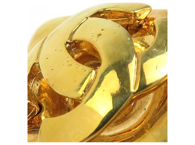 Orecchini a clip dorati Chanel D'oro - vista 8