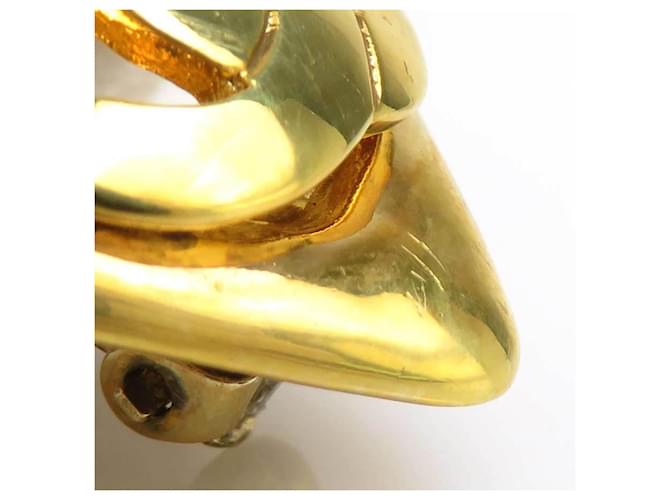 Orecchini a clip dorati Chanel D'oro - vista 9