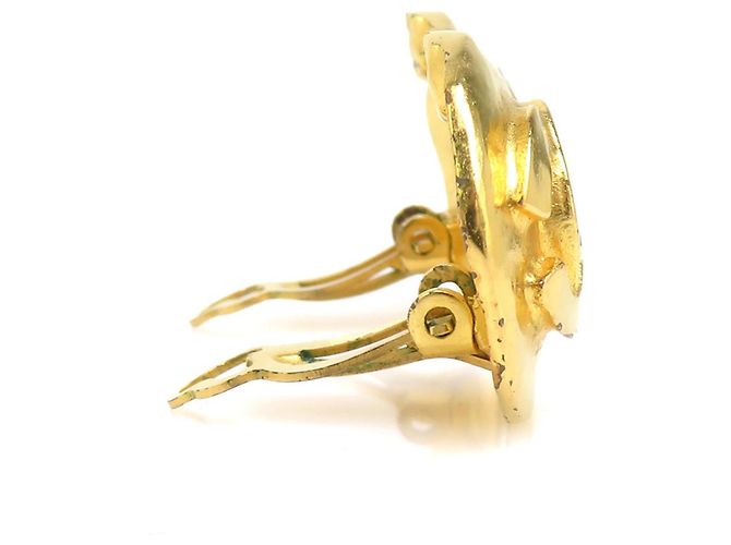 Orecchini a clip dorati Chanel D'oro - vista 2