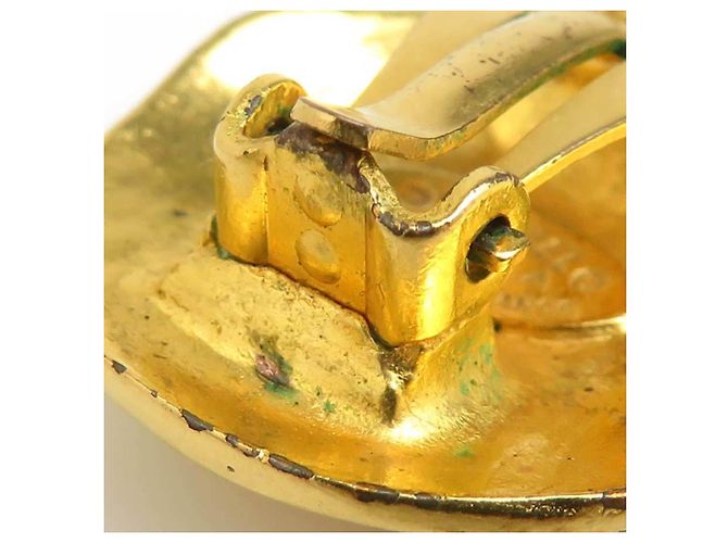 Orecchini a clip dorati Chanel D'oro - vista 8