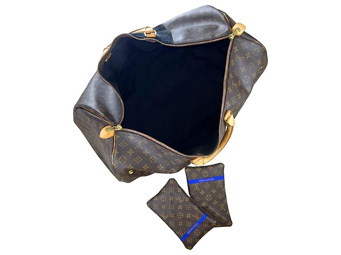 Louis Vuitton Keepall 60 Custom Goya Saturn Devouring His Son Braun Mehrfarben Monogramm - Ansicht 5