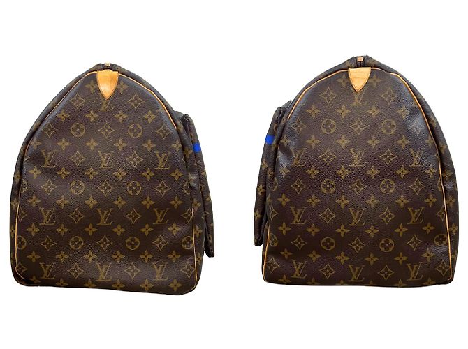 Louis Vuitton Keepall 60 Custom Goya Saturn Devouring His Son Braun Mehrfarben Monogramm - Ansicht 6