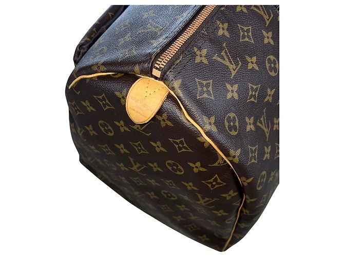 Louis Vuitton Keepall 60 Custom Goya Saturn Devouring His Son Braun Mehrfarben Monogramm - Ansicht 7