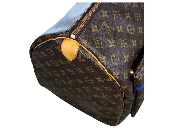 Louis Vuitton Keepall 60 Custom Goya Saturn Devouring His Son Braun Mehrfarben Monogramm - Ansicht 8