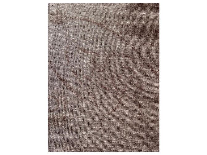 Autre Marque Reby Abrigo de Visón Marrón con Estola Castaño Beige Camello - vista 19
