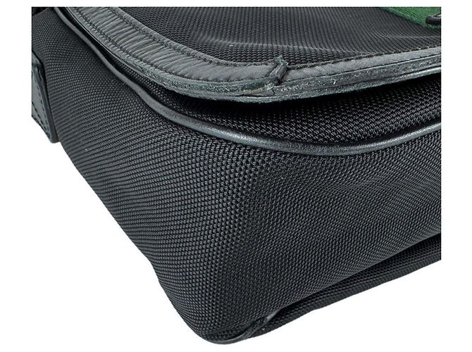 Borsa a tracolla Gucci Nero Rosso Verde - vista 8