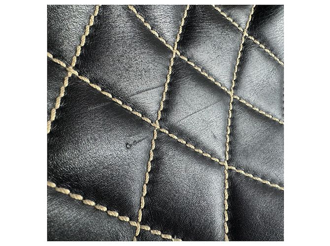Borsa in pelle nera Chanel Nero - vista 14