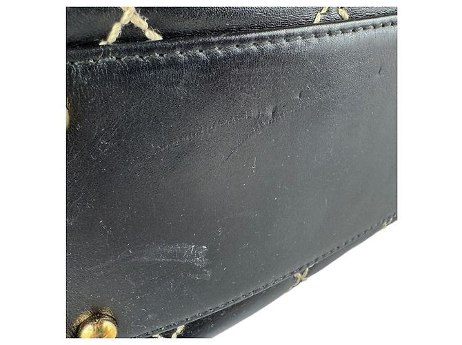 Borsa in pelle nera Chanel Nero - vista 15