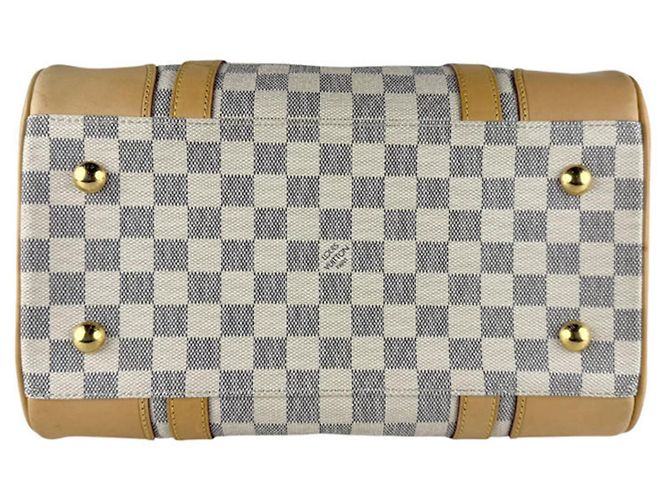 Borsa Louis Vuitton Damier Azur - vista 4