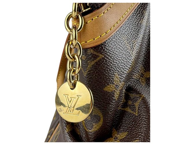 Borsa a Spalla Louis Vuitton Monogram Tivoli GM Marrone Monogramma - vista 11