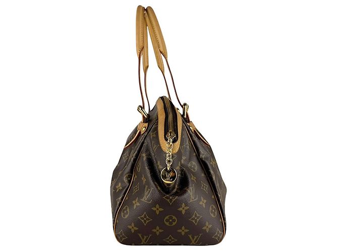 Borsa a Spalla Louis Vuitton Monogram Tivoli GM Marrone Monogramma - vista 2