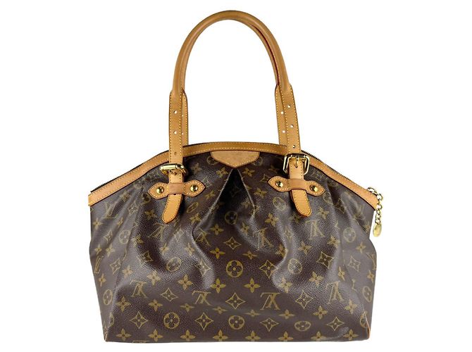 Borsa a Spalla Louis Vuitton Monogram Tivoli GM Marrone Monogramma - vista 3