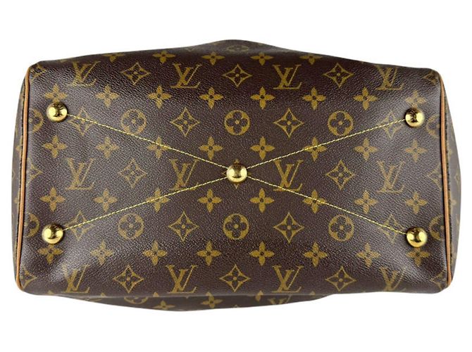 Borsa a Spalla Louis Vuitton Monogram Tivoli GM Marrone Monogramma - vista 4