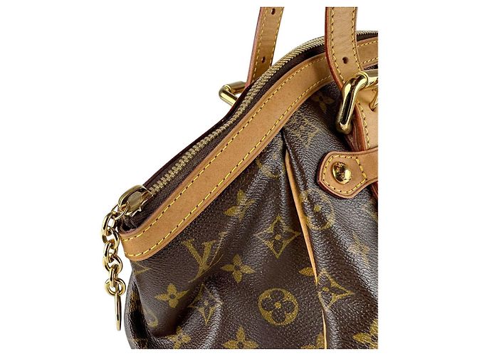 Borsa a Spalla Louis Vuitton Monogram Tivoli GM Marrone Monogramma - vista 6
