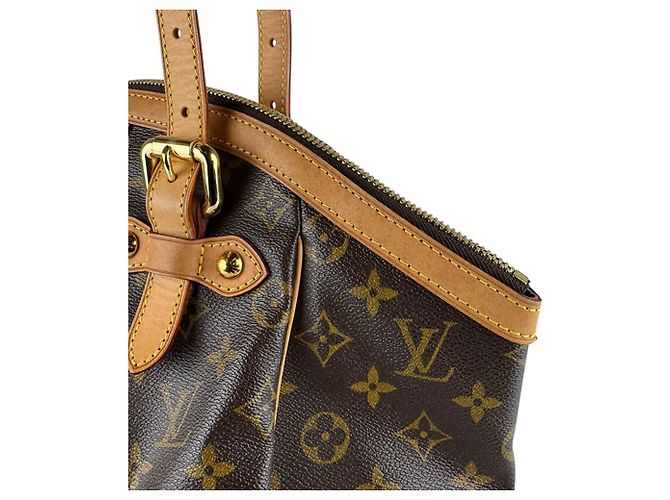 Borsa a Spalla Louis Vuitton Monogram Tivoli GM Marrone Monogramma - vista 7