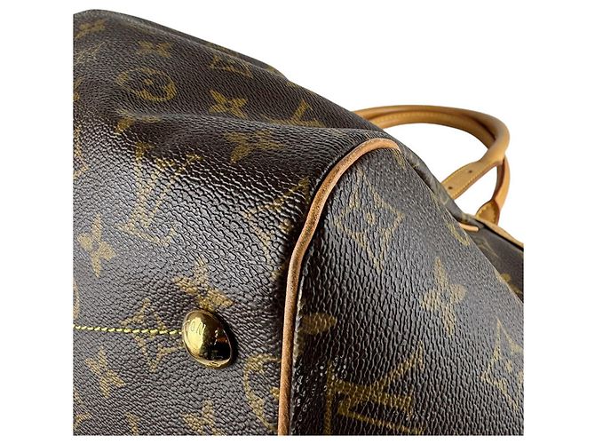 Borsa a Spalla Louis Vuitton Monogram Tivoli GM Marrone Monogramma - vista 9