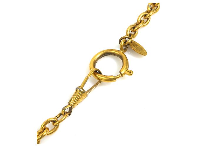 Collana in metallo dorato Chanel D'oro - vista 6